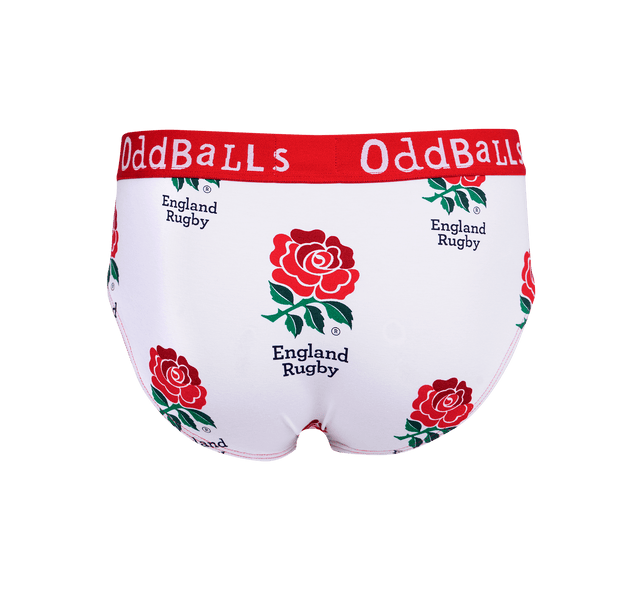 England Rugby White - Mens Briefs